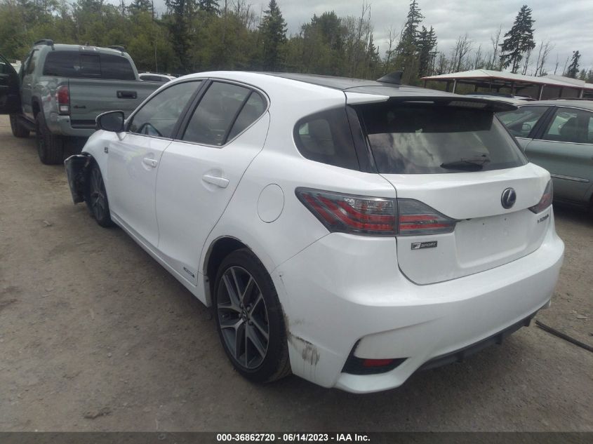 2015 LEXUS CT 200H HYBRID - JTHKD5BH4F2210934