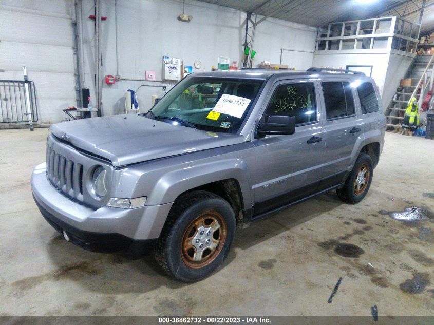 2016 JEEP PATRIOT SPORT - 1C4NJRBB0GD558133