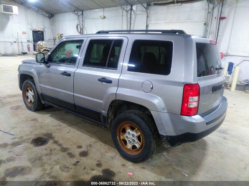 2016 JEEP PATRIOT SPORT - 1C4NJRBB0GD558133
