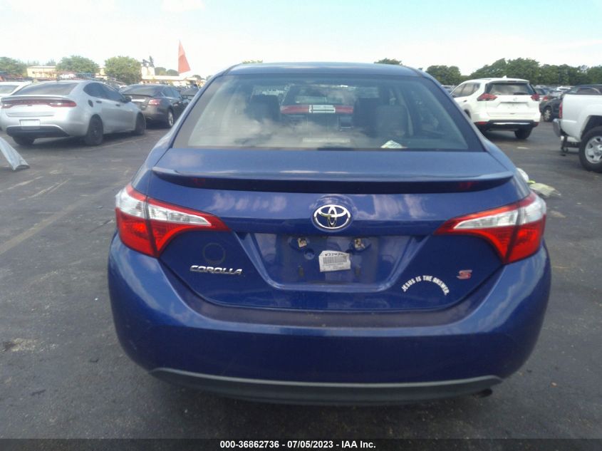 2015 TOYOTA COROLLA L/LE/S/S PLUS/LE PLUS - 2T1BURHE0FC389948