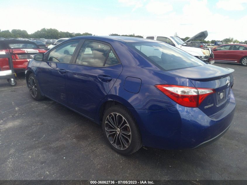 2015 TOYOTA COROLLA L/LE/S/S PLUS/LE PLUS - 2T1BURHE0FC389948