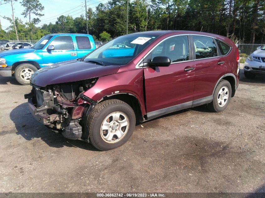 2014 HONDA CR-V LX - 5J6RM3H38EL045439