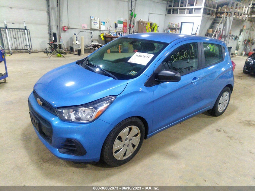 VIN KL8CB6SA4HC740556 2017 CHEVROLET SPARK LS