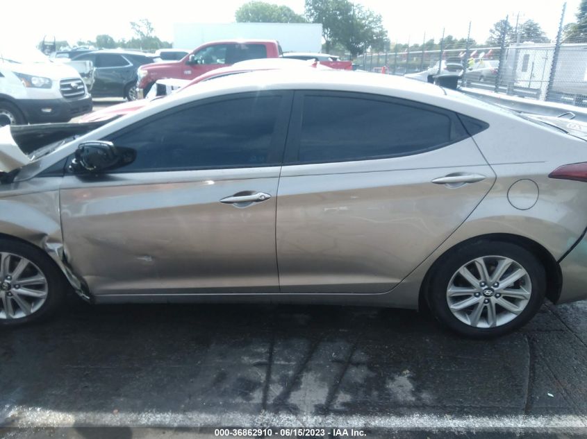 2016 HYUNDAI ELANTRA SE - 5NPDH4AE8GH704598