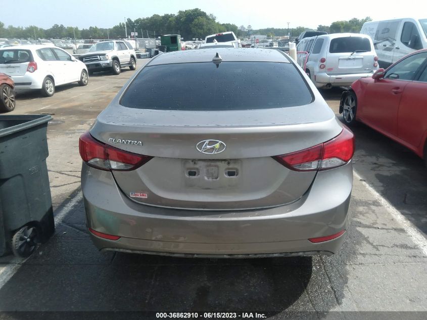 2016 HYUNDAI ELANTRA SE - 5NPDH4AE8GH704598