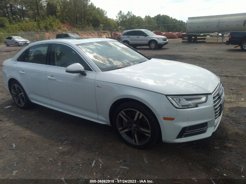 2017 AUDI A4 PREMIUM PLUS - WAULNAF45HN018424