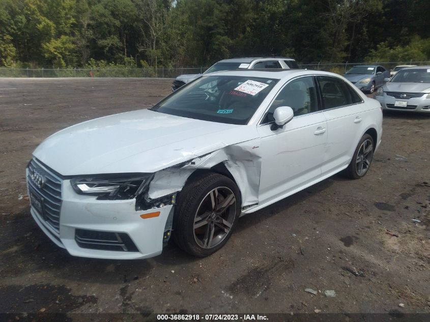 2017 AUDI A4 PREMIUM PLUS - WAULNAF45HN018424