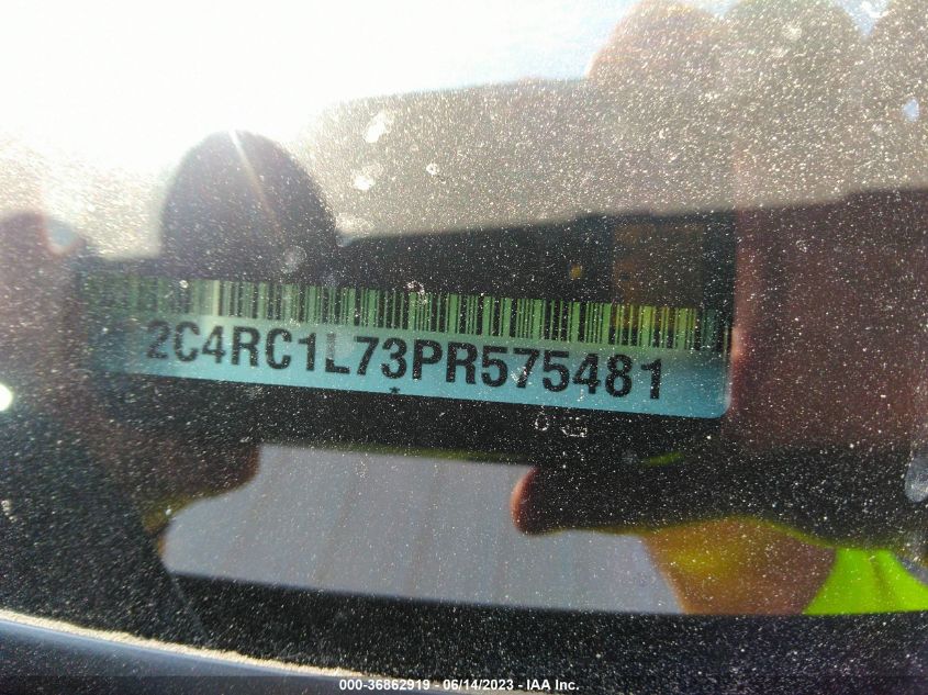 2023 CHRYSLER PACIFICA HYBRID TOURING L - 2C4RC1L73PR575481