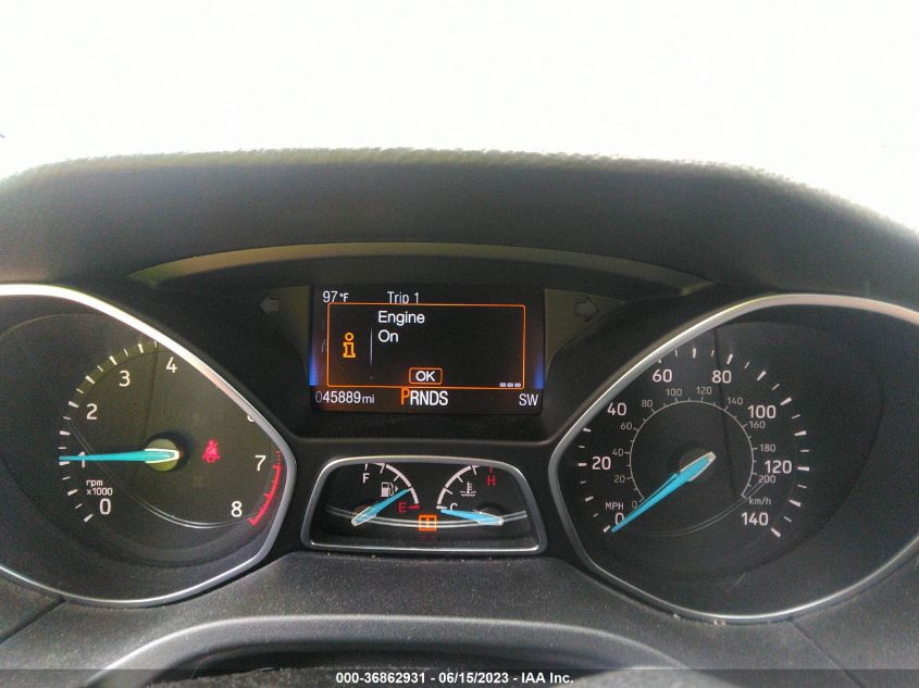 2017 FORD FOCUS SE - 1FADP3FEXHL308536
