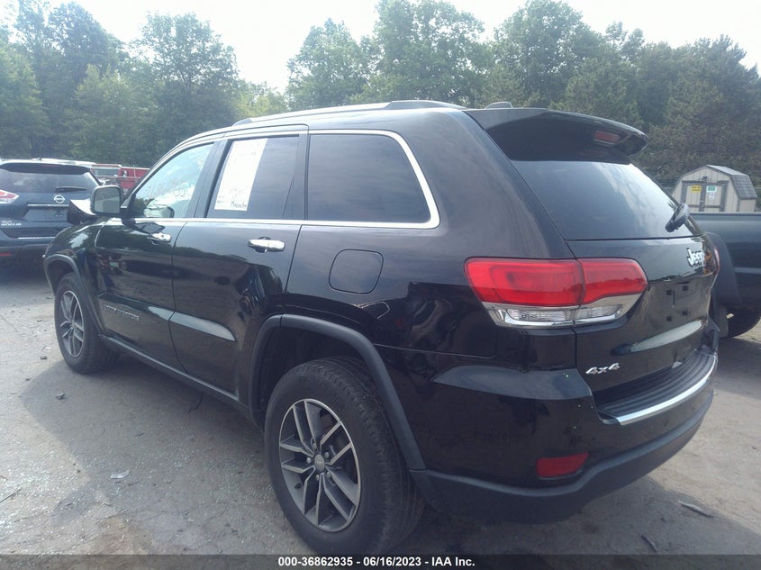 VIN 1C4RJFBG6JC423991 2018 JEEP GRAND CHEROKEE LIMITED