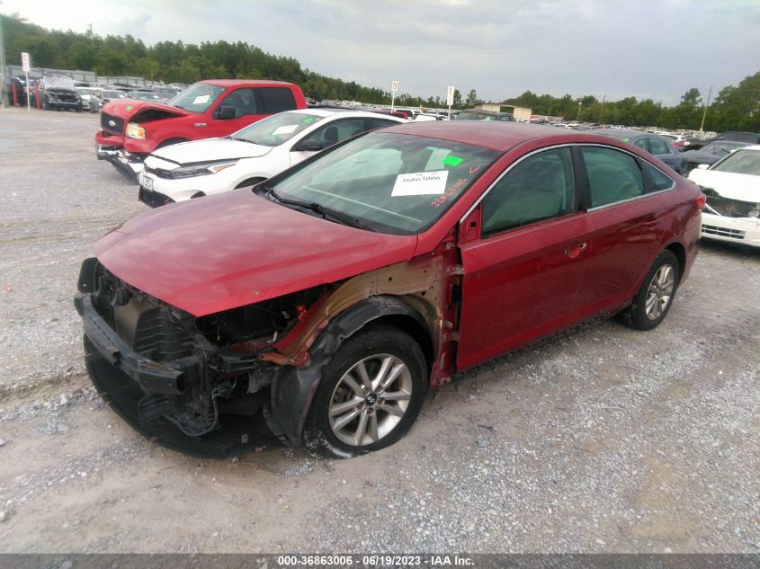 2016 HYUNDAI SONATA 2.4L SE - 5NPE24AF3GH423467