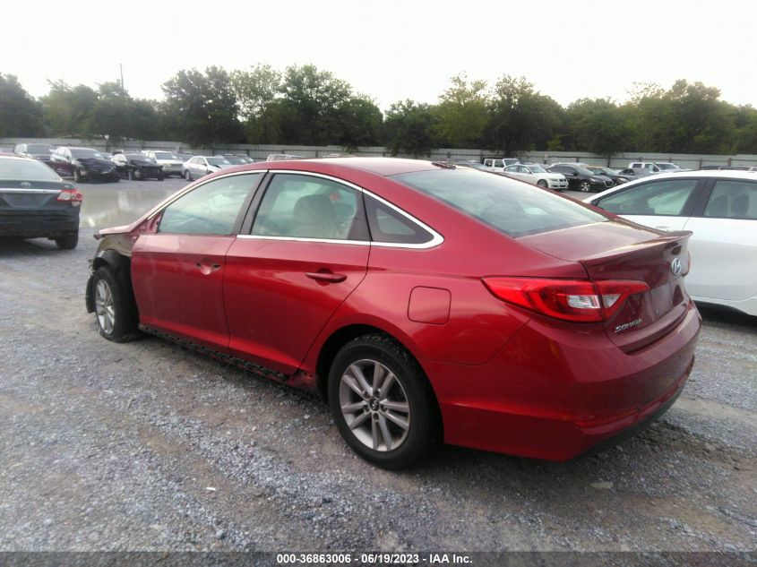 2016 HYUNDAI SONATA 2.4L SE - 5NPE24AF3GH423467