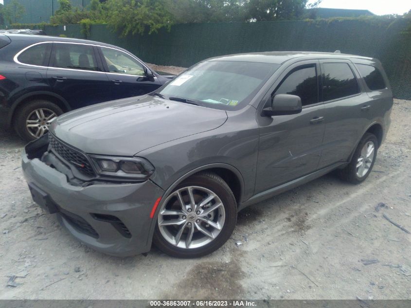 2022 DODGE DURANGO GT - 1C4RDJDGXNC205341
