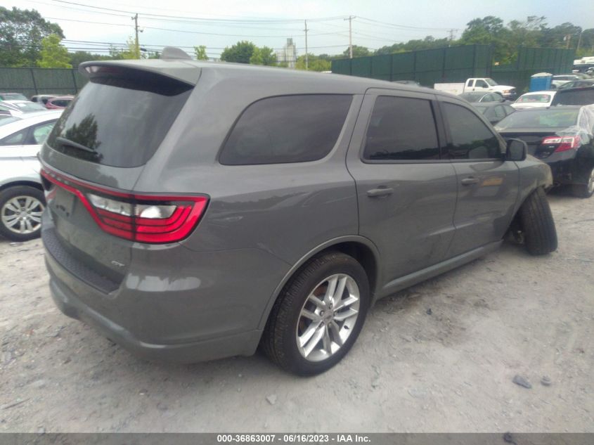 2022 DODGE DURANGO GT - 1C4RDJDGXNC205341