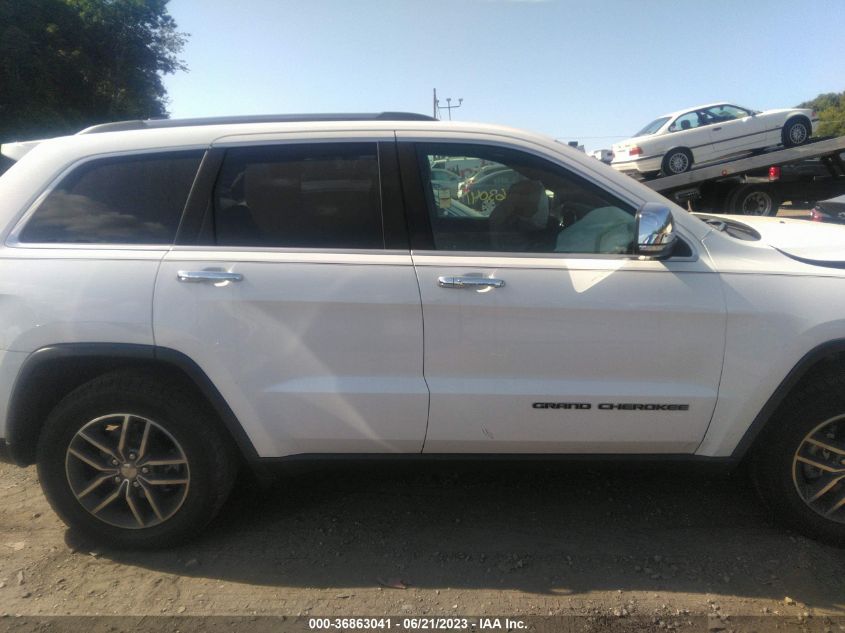 2018 JEEP GRAND CHEROKEE LIMITED - 1C4RJFBG7JC442162