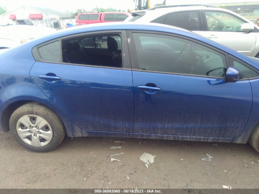 2017 KIA FORTE LX - 3KPFK4A70HE138860