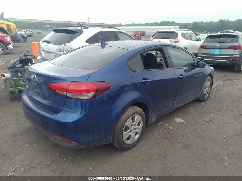 2017 KIA FORTE LX - 3KPFK4A70HE138860
