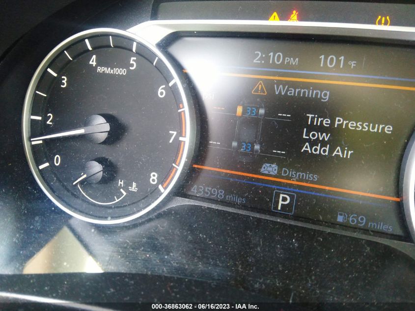 2021 NISSAN ALTIMA 2.5 SV - 1N4BL4DV3MN339153