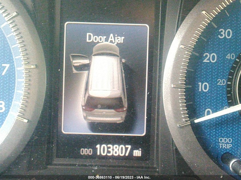 2017 TOYOTA SIENNA XLE/LIMITED - 5TDYZ3DC3HS841141