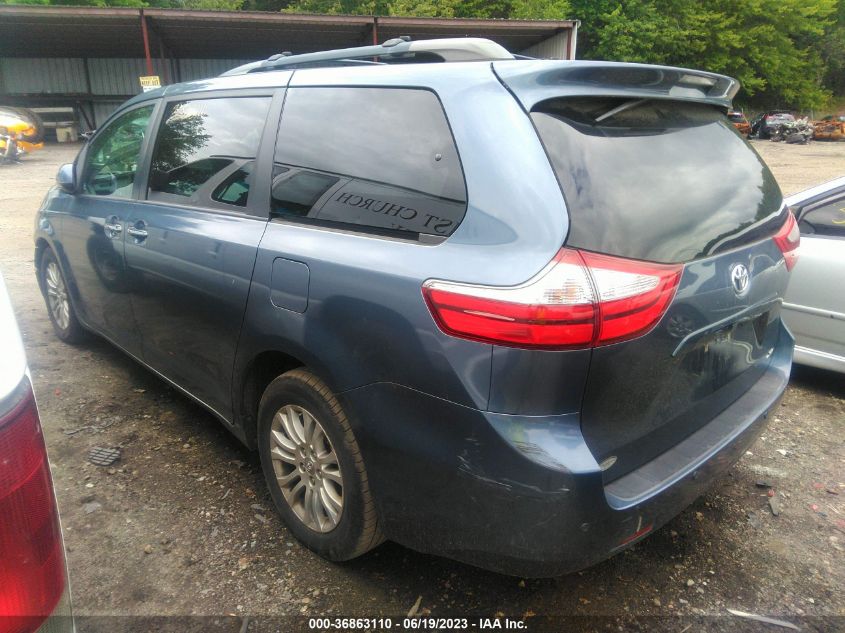 2017 TOYOTA SIENNA XLE/LIMITED - 5TDYZ3DC3HS841141