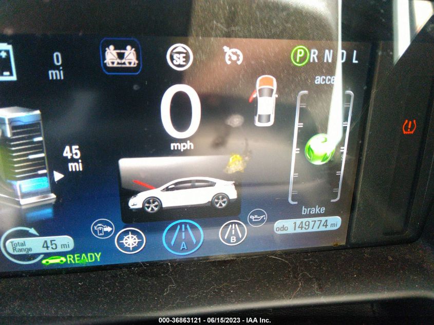 2013 CHEVROLET VOLT - 1G1RE6E43DU148710