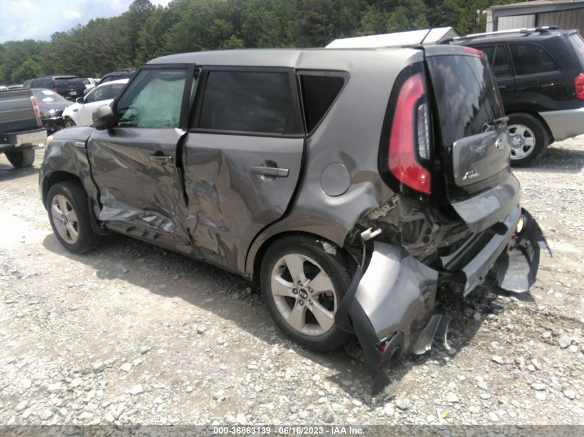 2017 KIA SOUL BASE - KNDJN2A2XH7479029