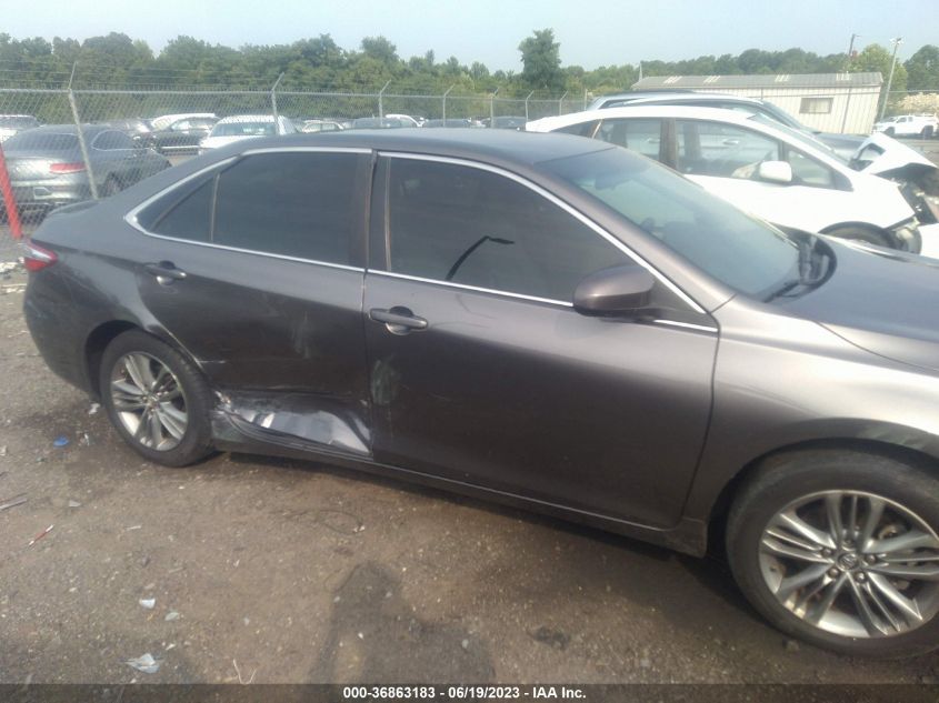 2015 TOYOTA CAMRY XLE/SE/LE/XSE - 4T1BF1FK1FU492508