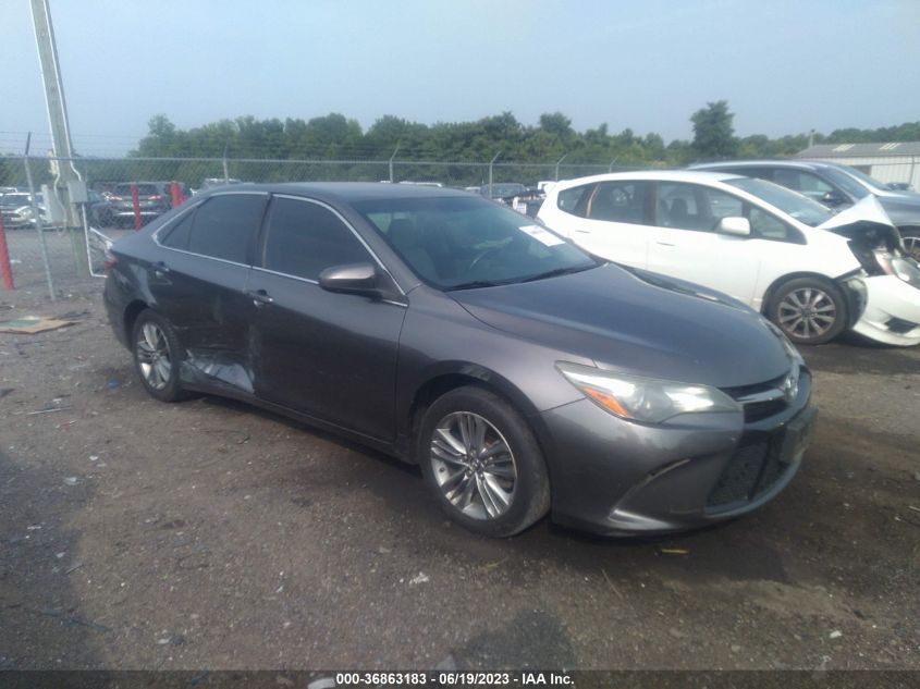 2015 TOYOTA CAMRY XLE/SE/LE/XSE - 4T1BF1FK1FU492508
