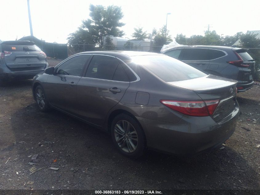 2015 TOYOTA CAMRY XLE/SE/LE/XSE - 4T1BF1FK1FU492508