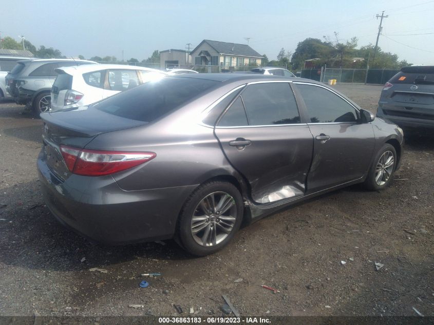 2015 TOYOTA CAMRY XLE/SE/LE/XSE - 4T1BF1FK1FU492508