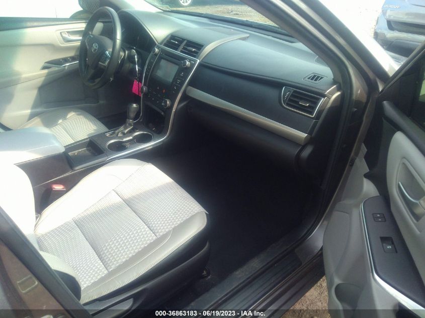 2015 TOYOTA CAMRY XLE/SE/LE/XSE - 4T1BF1FK1FU492508