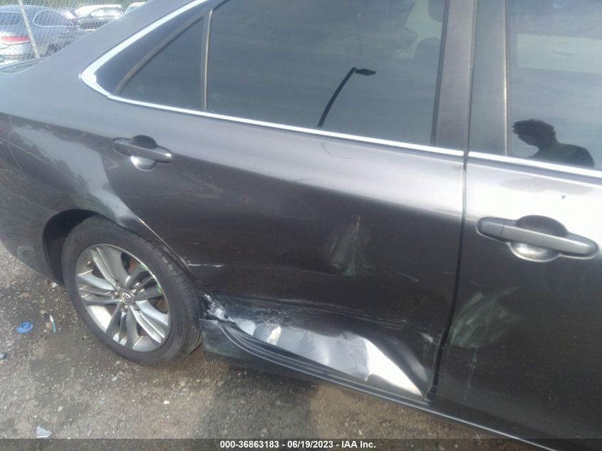 2015 TOYOTA CAMRY XLE/SE/LE/XSE - 4T1BF1FK1FU492508