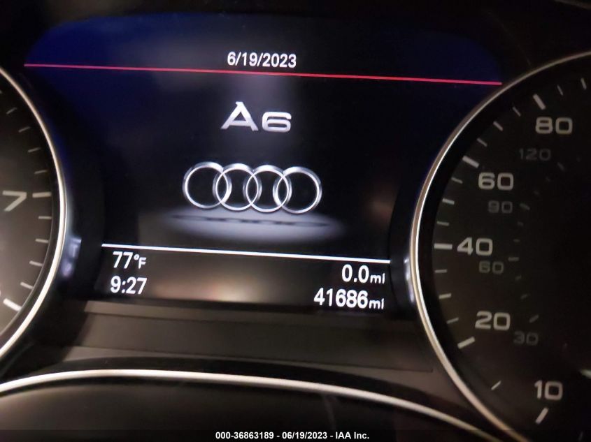 2018 AUDI A6 PREMIUM/SPORT - WAUF8AFC0JN077365