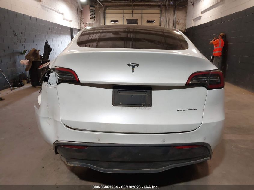 2021 TESLA MODEL Y LONG RANGE - 5YJYGDEE8MF204238