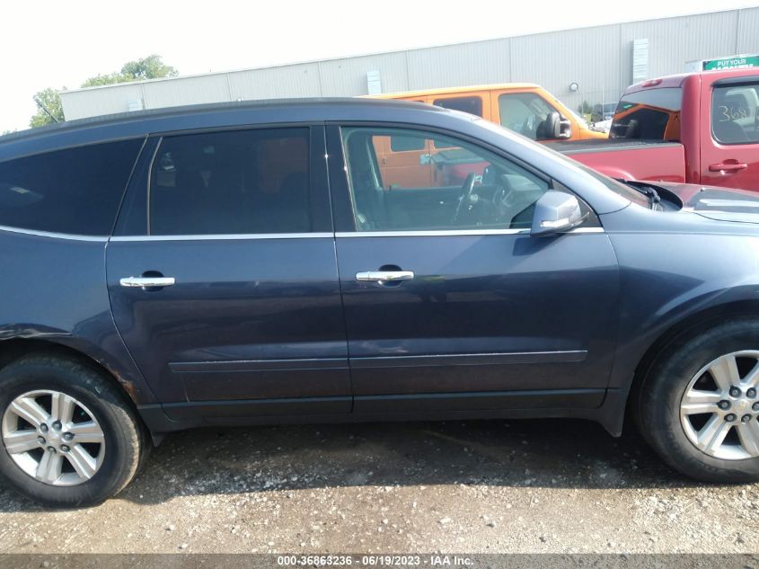 2014 CHEVROLET TRAVERSE LT - 1GNKRHKD0EJ189951