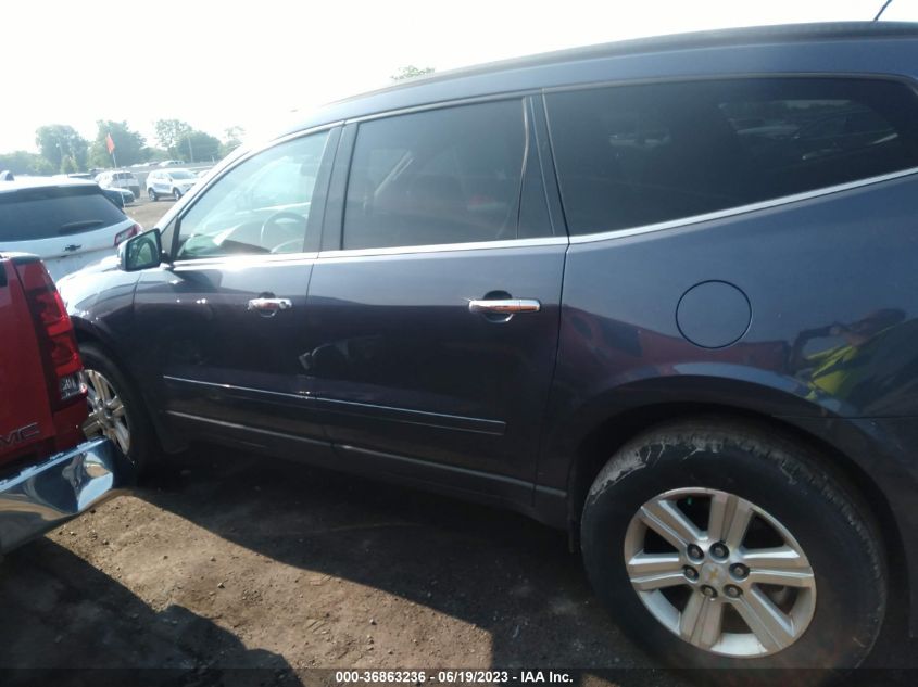 2014 CHEVROLET TRAVERSE LT - 1GNKRHKD0EJ189951