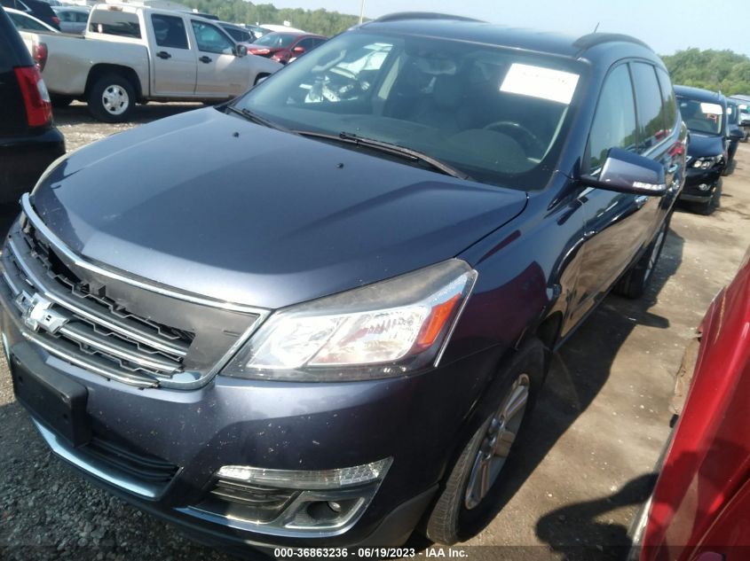 2014 CHEVROLET TRAVERSE LT - 1GNKRHKD0EJ189951