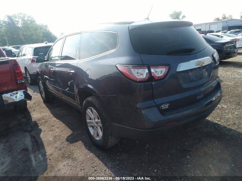 2014 CHEVROLET TRAVERSE LT - 1GNKRHKD0EJ189951
