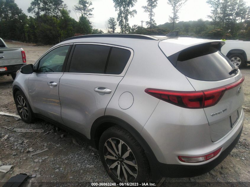 2018 KIA SPORTAGE EX - KNDPN3AC2J7390473