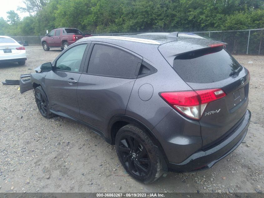 2022 HONDA HR-V SPORT - 3CZRU6H19NM769168