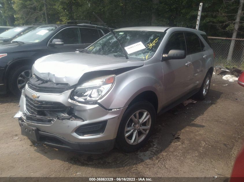 2017 CHEVROLET EQUINOX LS - 2GNFLEEK8H6103234