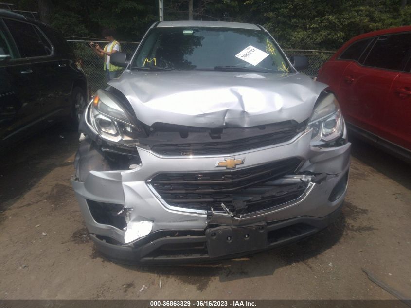 2017 CHEVROLET EQUINOX LS - 2GNFLEEK8H6103234