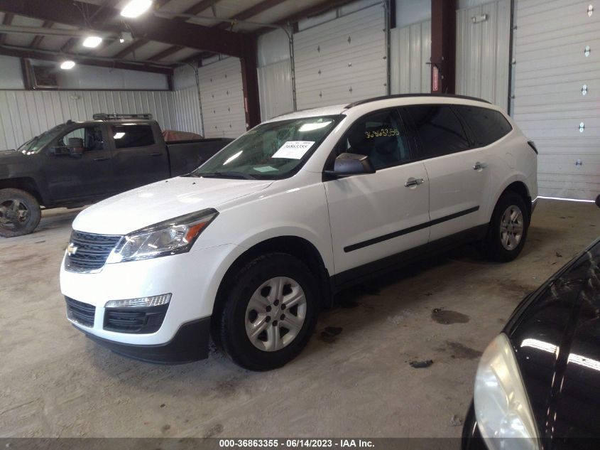 2017 CHEVROLET TRAVERSE LS - 1GNKVFED1HJ114529