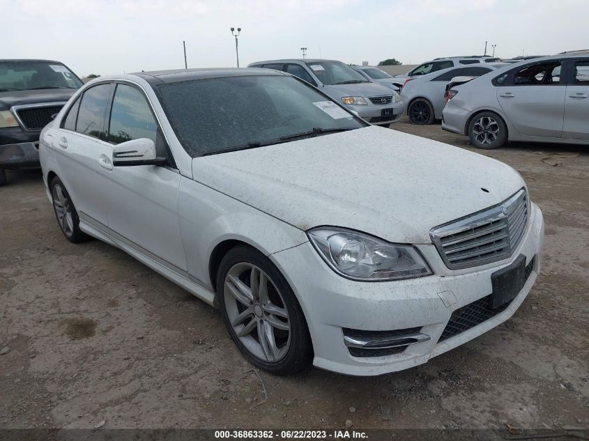 2014 MERCEDES-BENZ C-CLASS C 300 - WDDGF8AB2EG201768