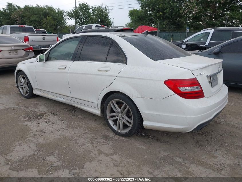 2014 MERCEDES-BENZ C-CLASS C 300 - WDDGF8AB2EG201768