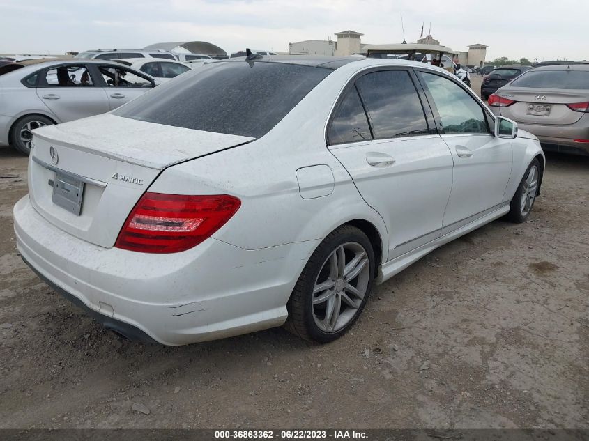 2014 MERCEDES-BENZ C-CLASS C 300 - WDDGF8AB2EG201768