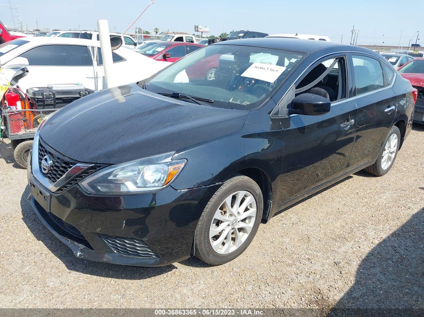 VIN 3N1AB7APXJY237124 2018 NISSAN SENTRA SV