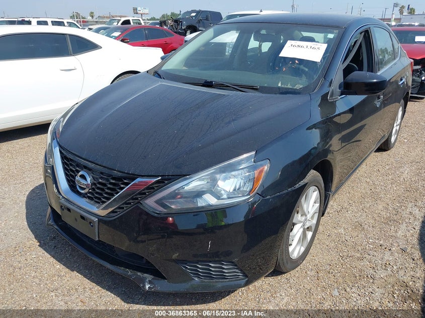 VIN 3N1AB7APXJY237124 2018 NISSAN SENTRA SV