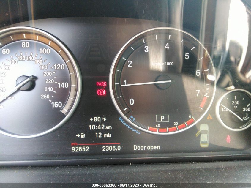 2013 BMW 5 SERIES 535I XDRIVE - WBAFU7C53DDU67407