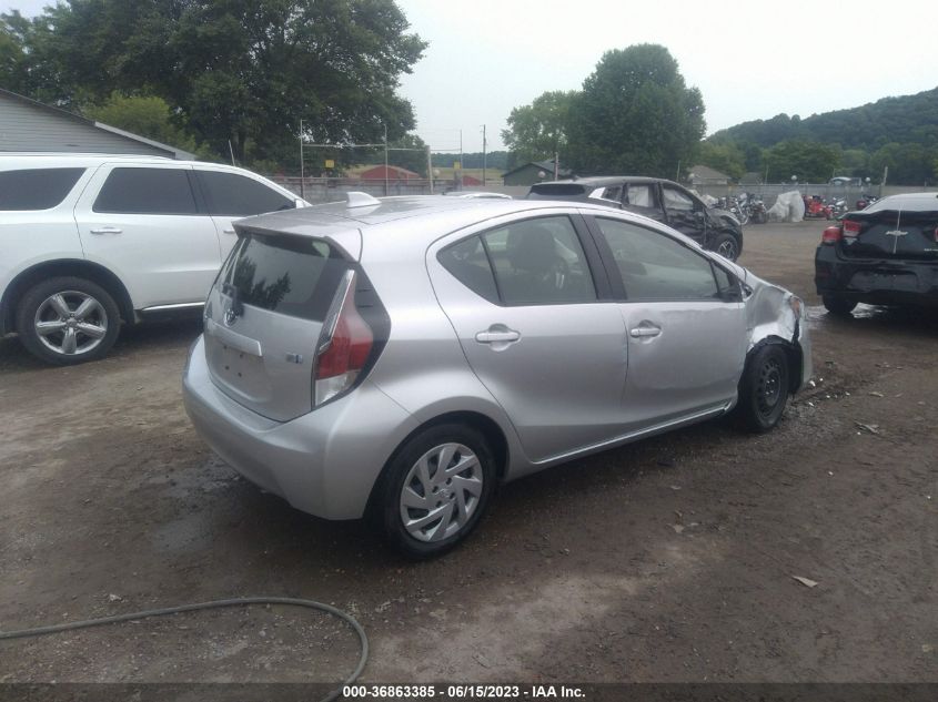 2015 TOYOTA PRIUS C ONE/TWO/THREE/FOUR - JTDKDTB32F1097467